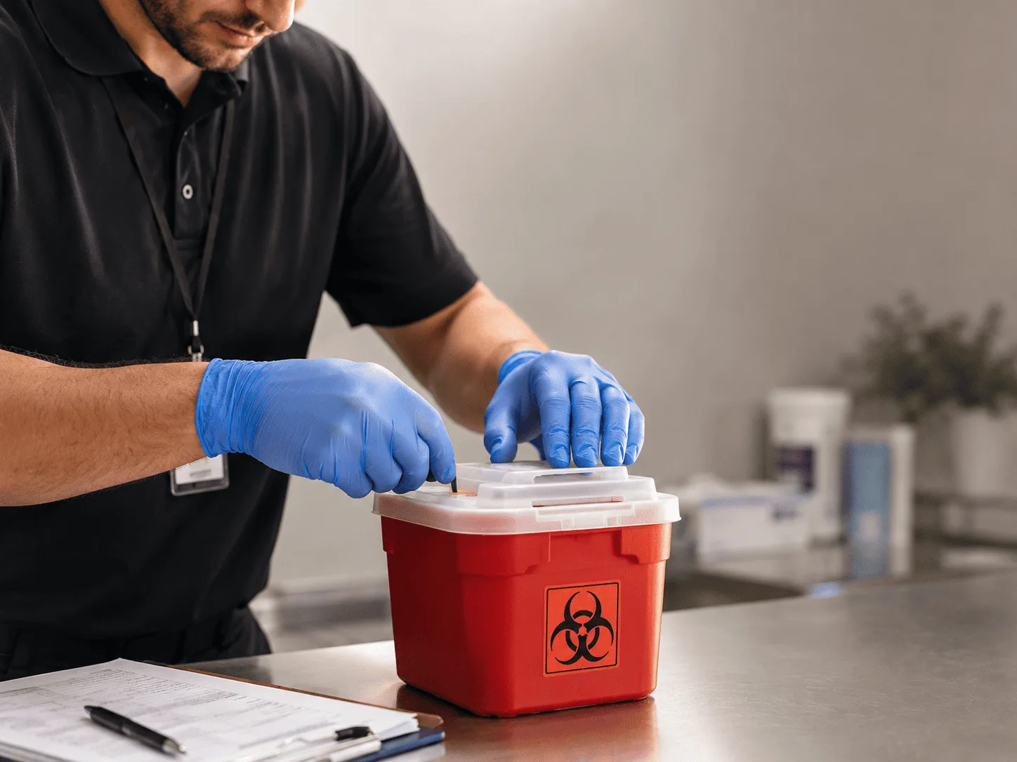 Why choose Sharps Waste Disposal in Manter, KS